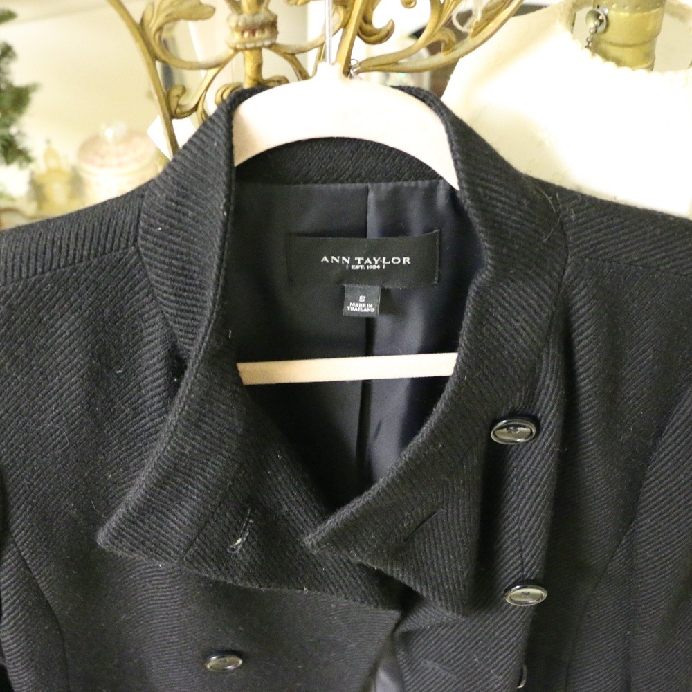 Black Wool Ann Taylor Blazer